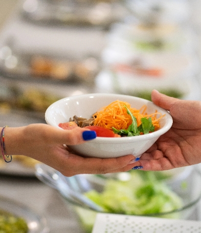 Salads and vegetables